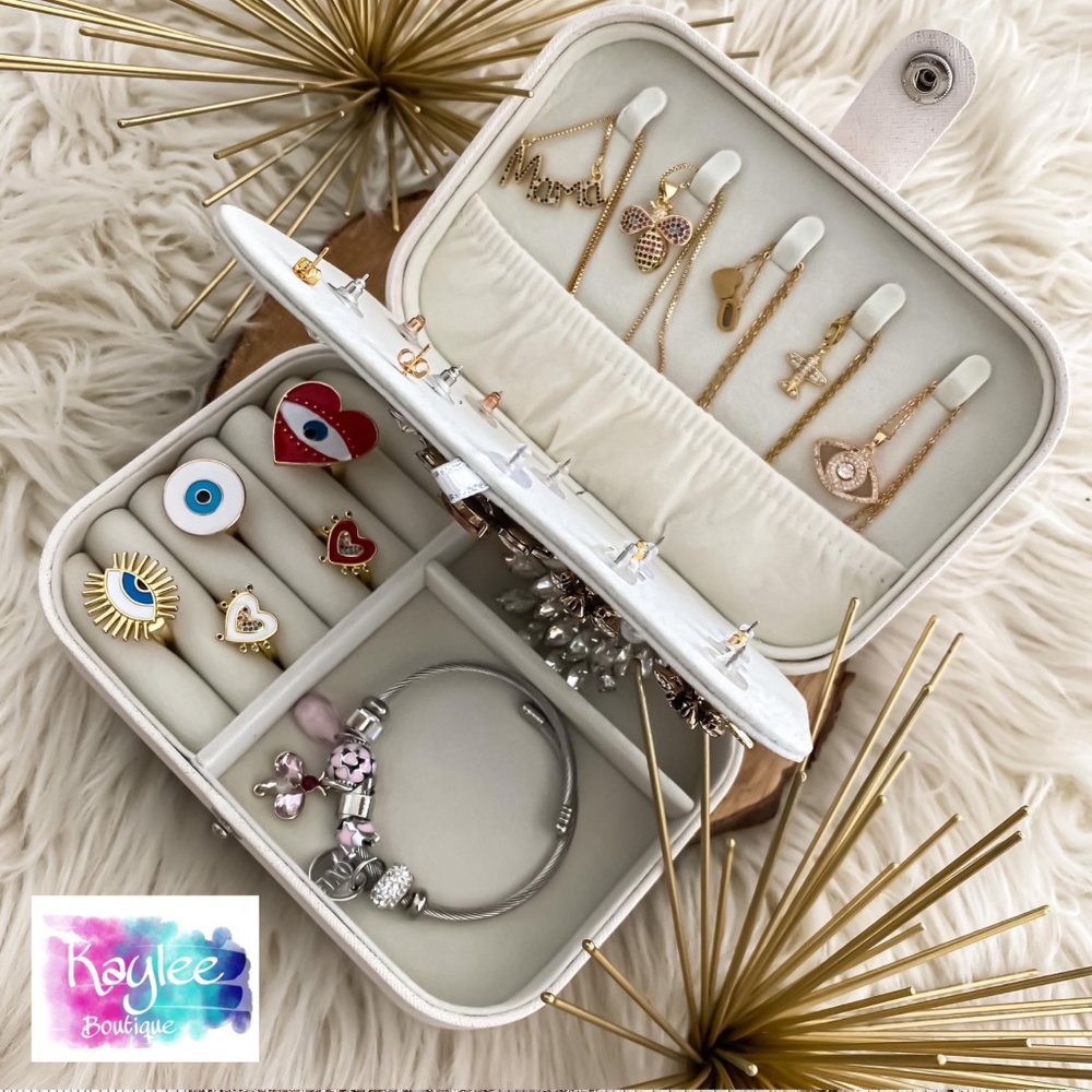 White Jewelry Box (Travel)